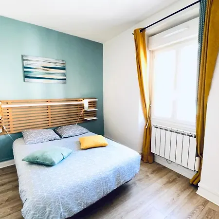 Apartamento 42 M Bright And Ornate In Nantes